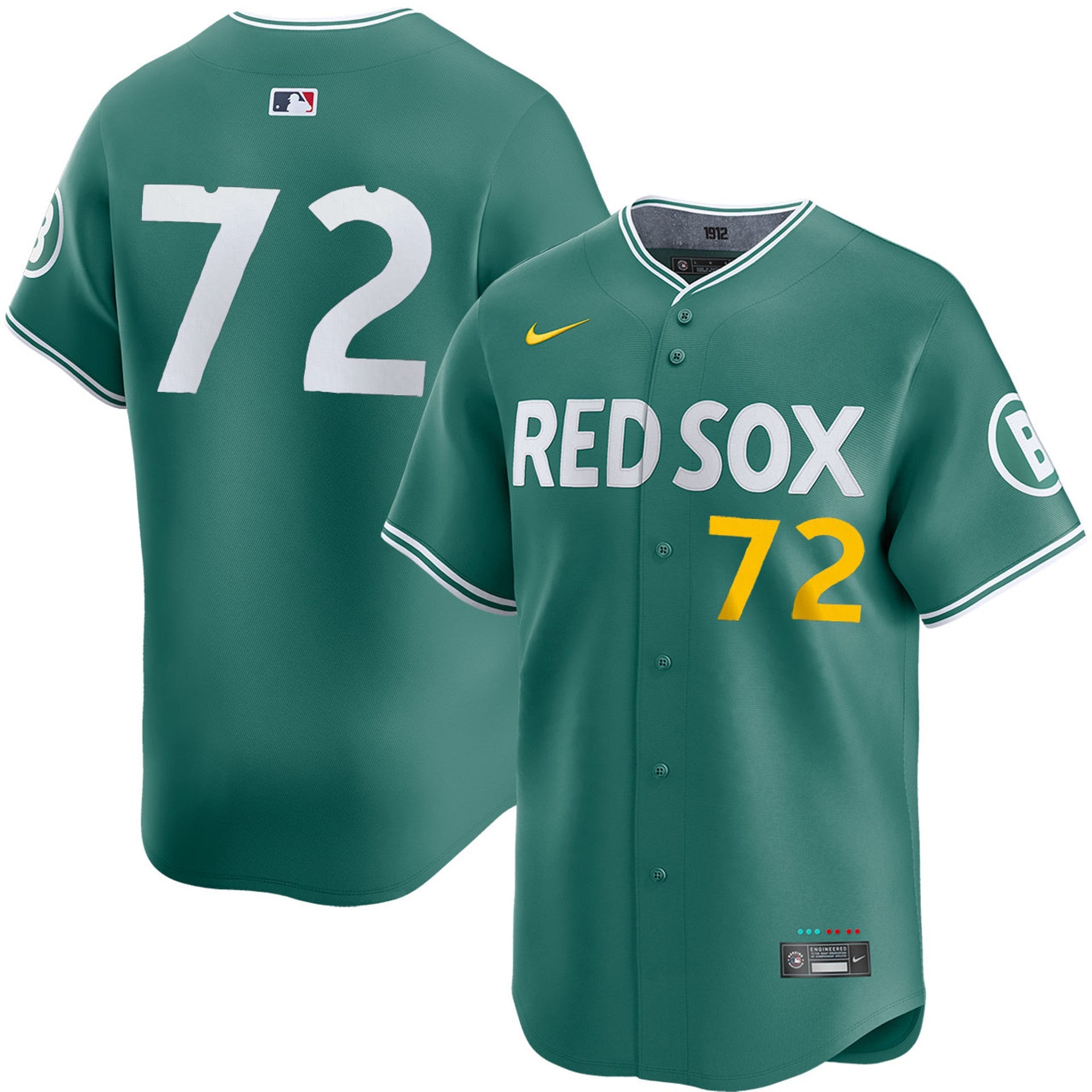 Chris Murphy Boston Red Sox 2025 City Connect Limited Jersey - Green