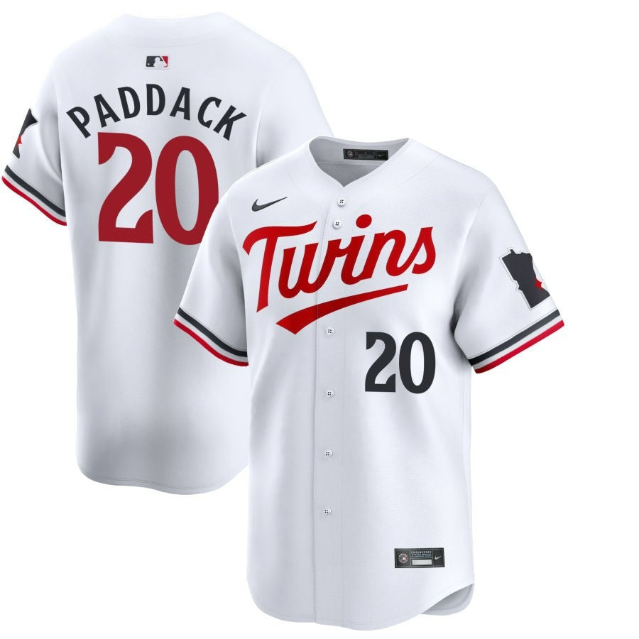 Chris Paddack Minnesota Twins 2025 Home Limited Jersey - White