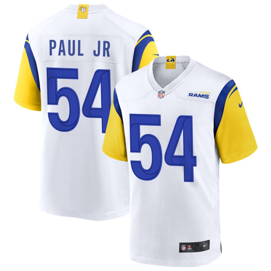 Chris Paul Jr Los Angeles Rams 2025 Alternate Jersey - White