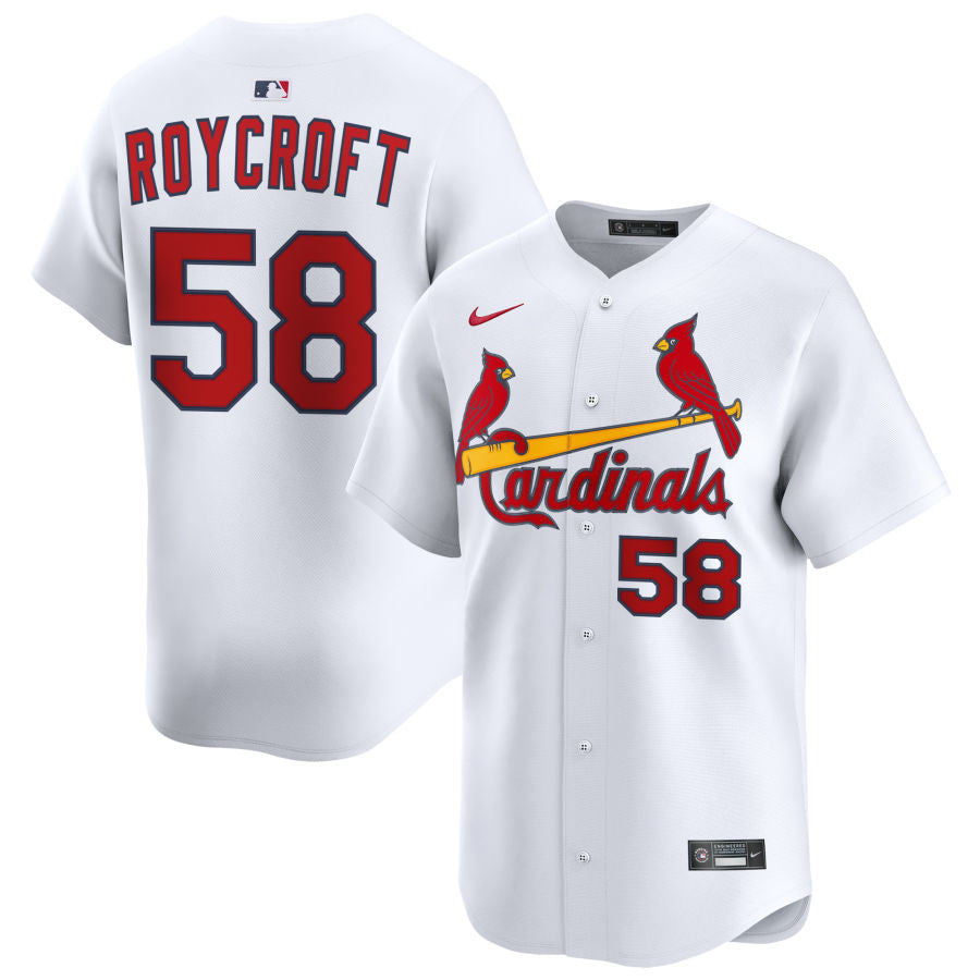 Chris Roycroft St. Louis Cardinals 2025 Home Limited Jersey - White
