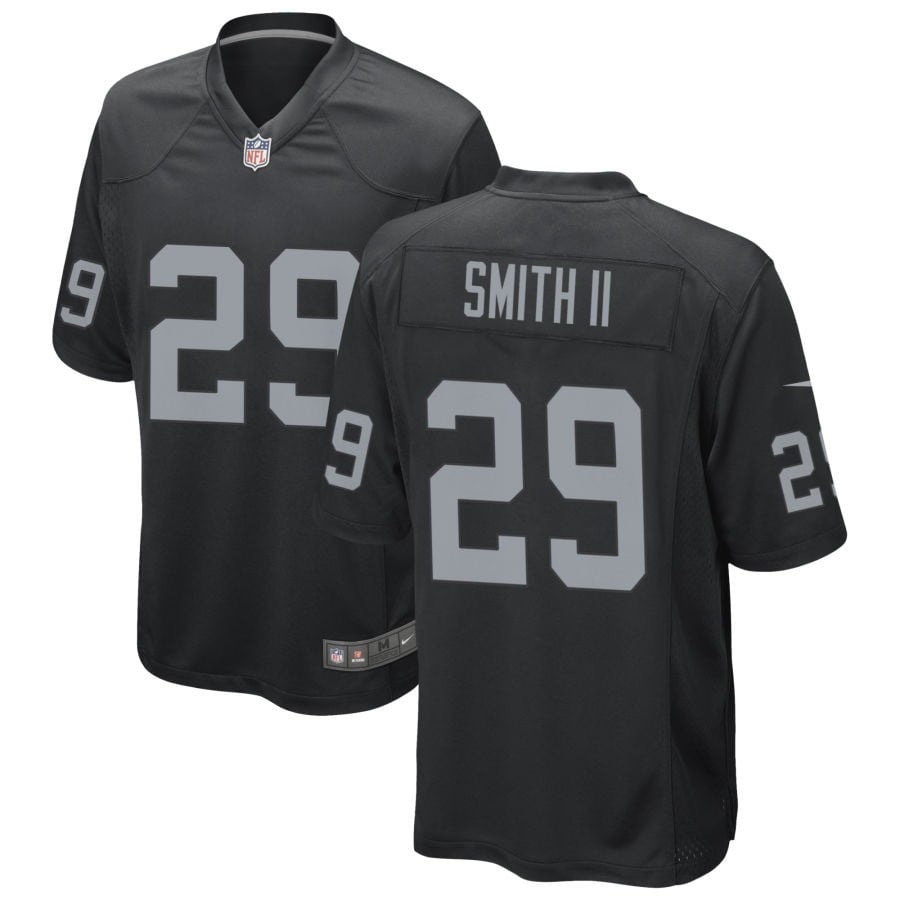 Chris Smith II Las Vegas Raiders 2025 Game Jersey - Black