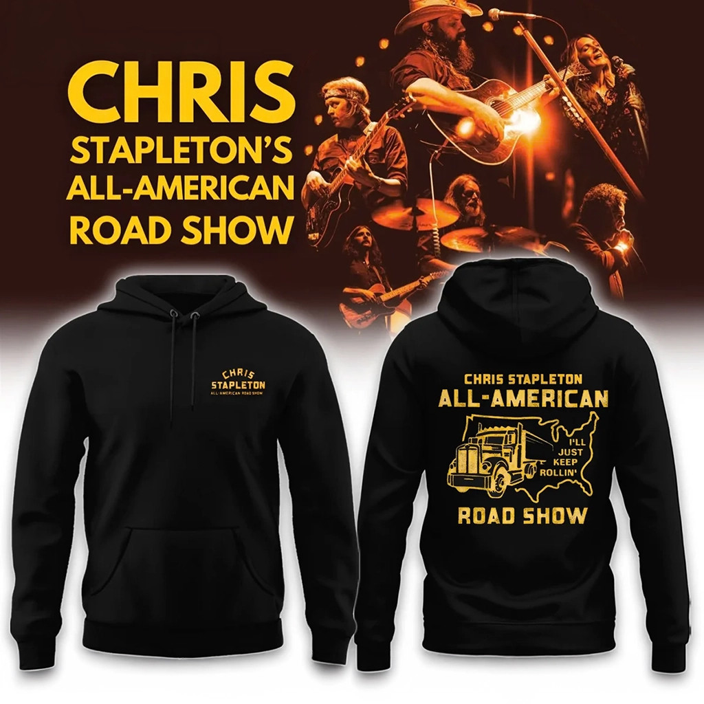 Chris Stapleton 2026 All American Road Show Hoodie Chris Stapleton Merch Gifts Ideas