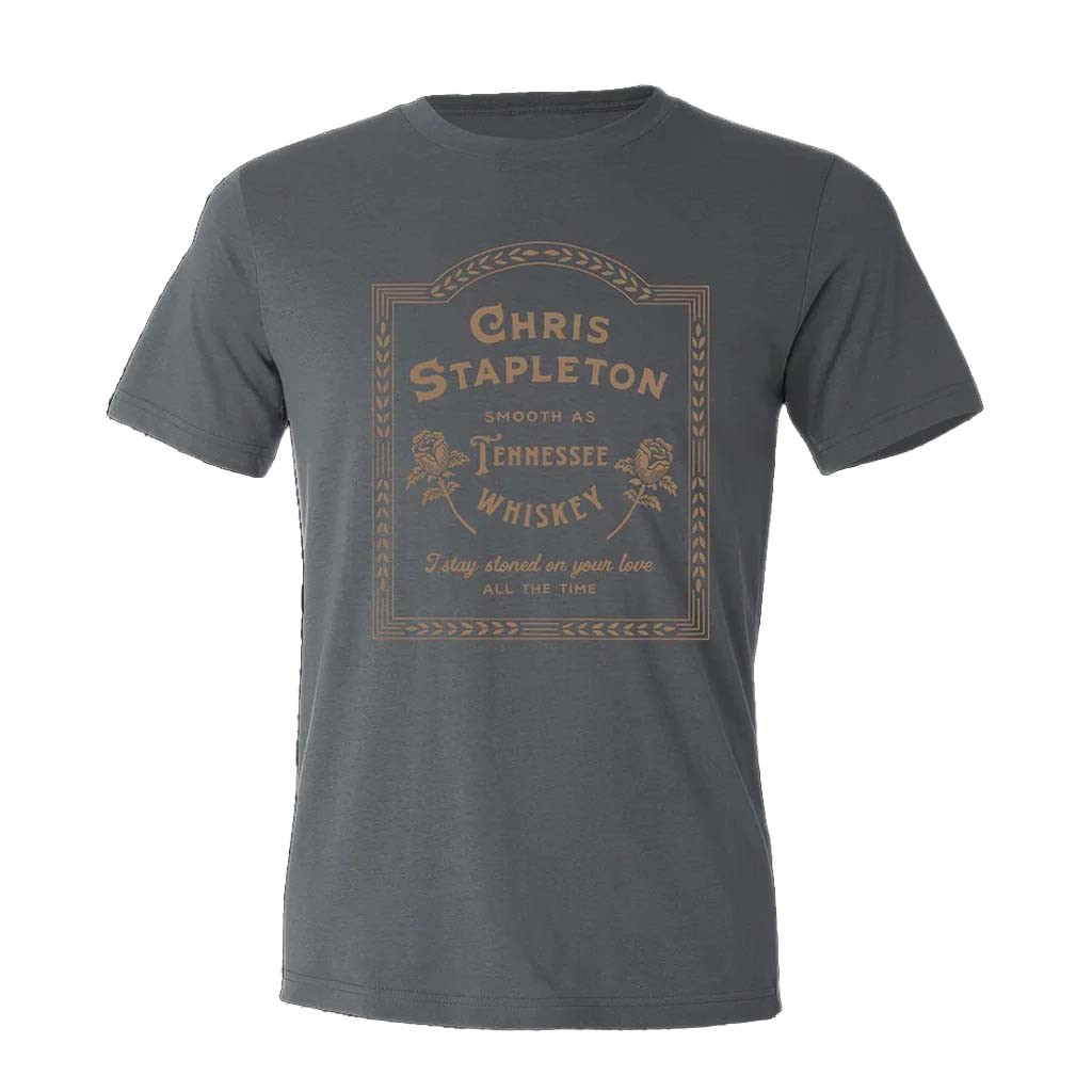 Chris Stapleton Merch 2026 All American Road Show T-Shirt Smooth As Tennessee Whiskey Shirt