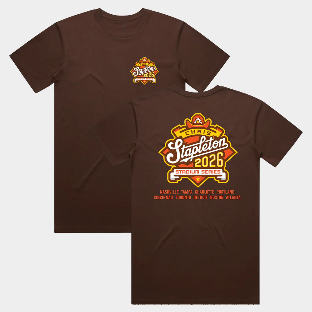Chris Stapleton Merch 2026 Stadium Series T-Shirt Best Gifts For Boyfriend
