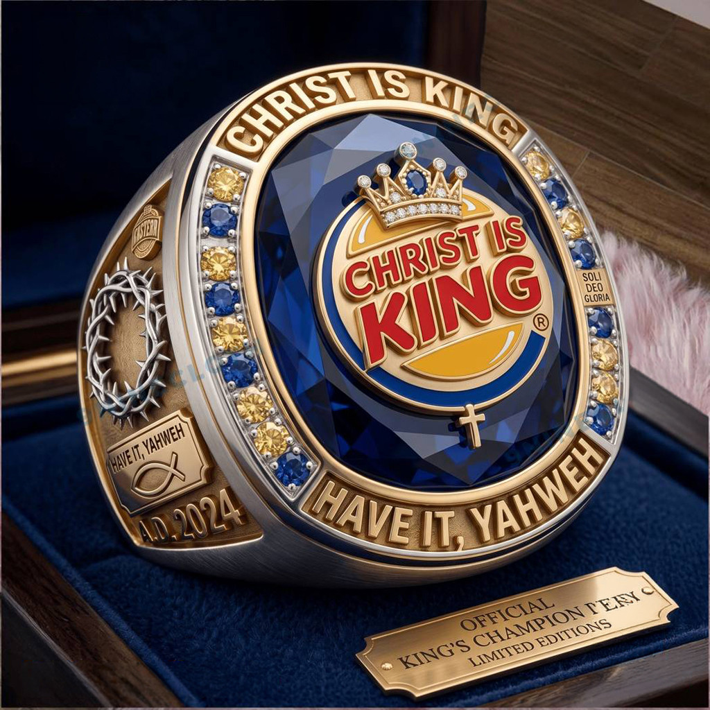 Christ Is King Have It Yahweh Ring Christian Merch Best Gifts For Brothers