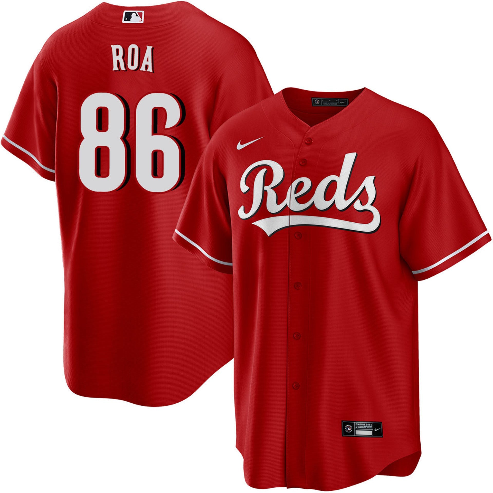 Christian Roa Cincinnati Reds 2025 Alternate Jersey - Red