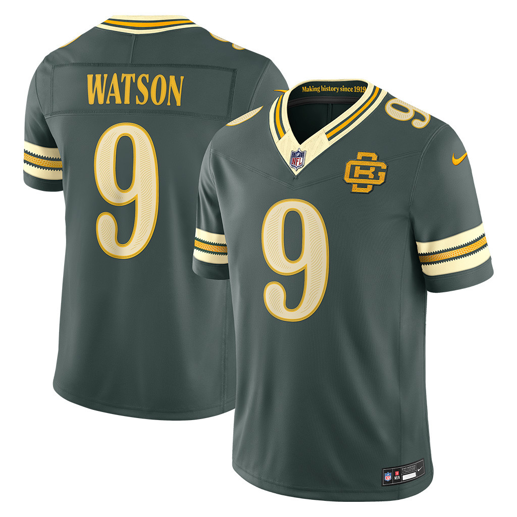 Christian Watson NFL Rivalries Merch Green Bay Packers Limited Jersey Good Football Gifts