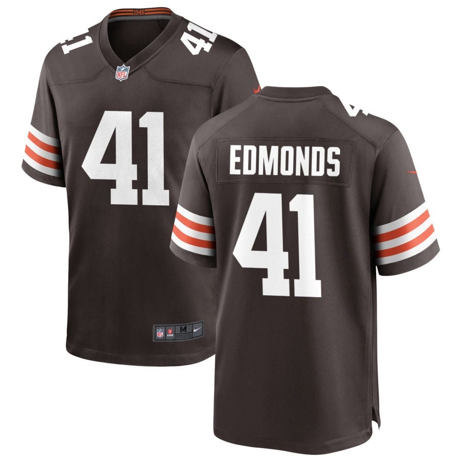 Christopher Edmonds Cleveland Browns 2025 Game Jersey - Brown
