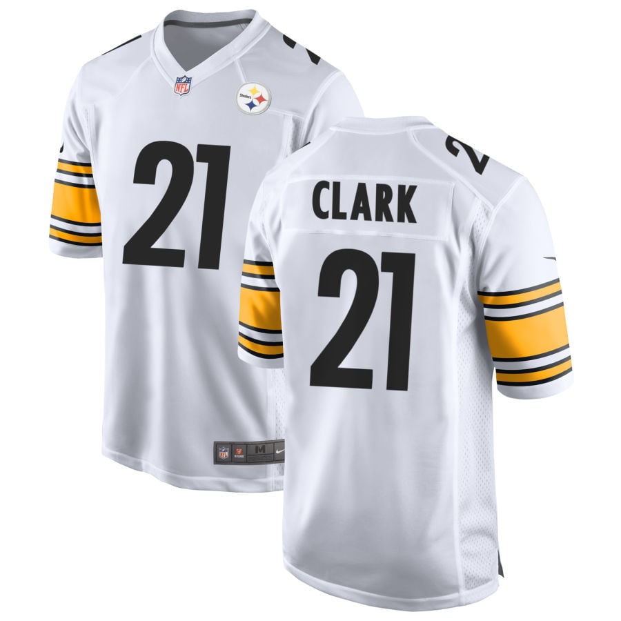 Chuck Clark Pittsburgh Steelers 2025 Game Jersey - White