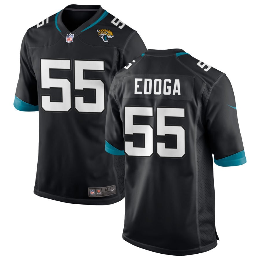 Chuma Edoga Jacksonville Jaguars 2025 Game Jersey - Black
