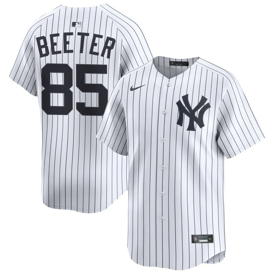 Clayton Beeter New York Yankees 2025 Home Limited Player Jersey - White