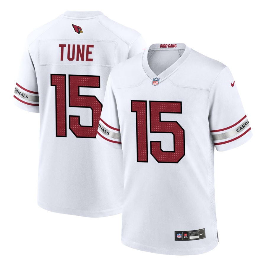 Clayton Tune Arizona Cardinals 2025 Game Jersey - White