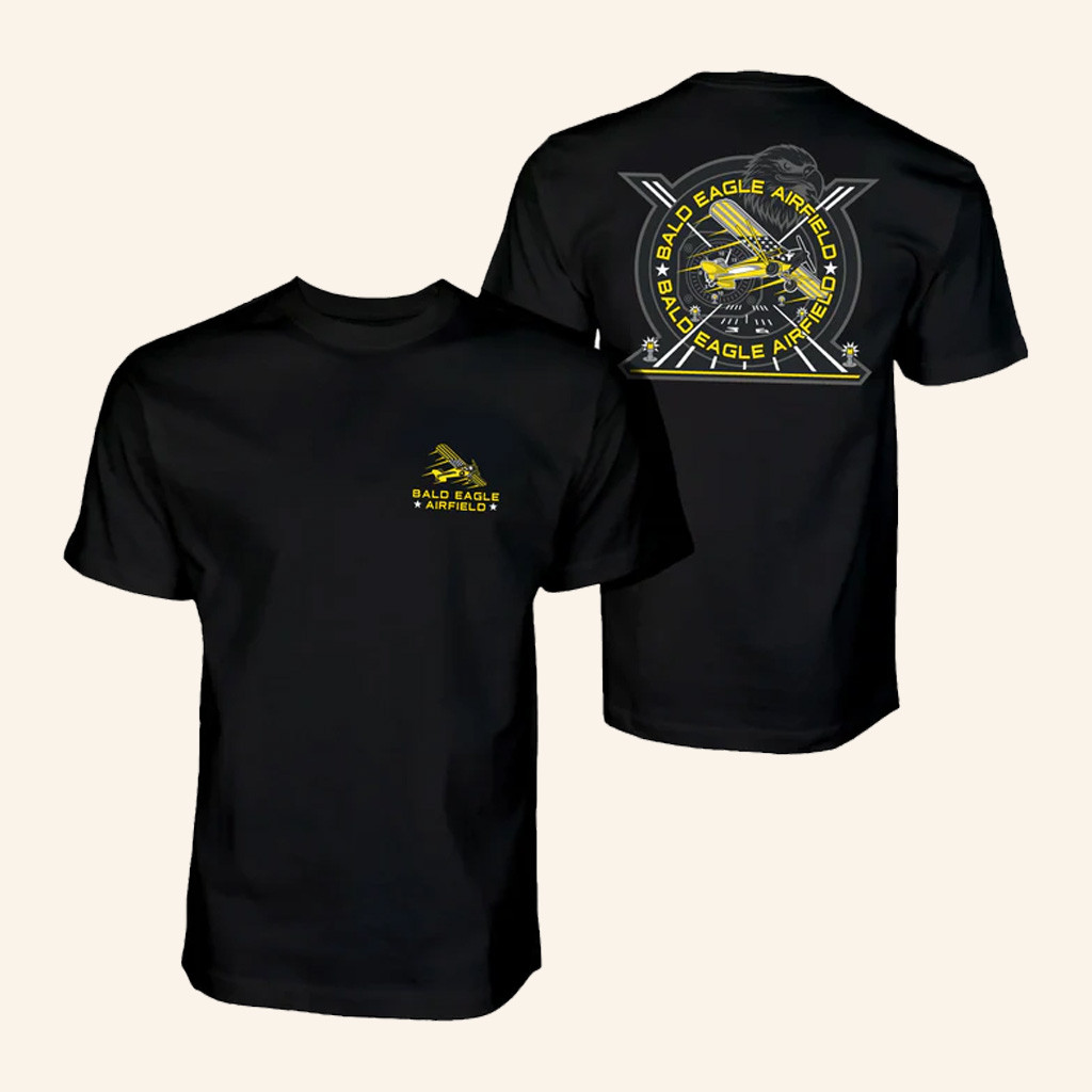 Cleetus McFarland Merch Bald Eagle Airfield Shirt Christmas Gift Ideas For Him
