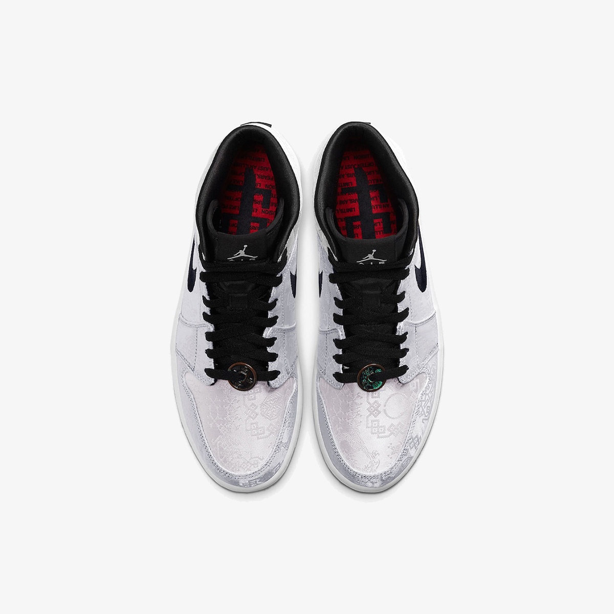 CLOT x Air Jordan 1 Mid 'Fearless' - Image 4