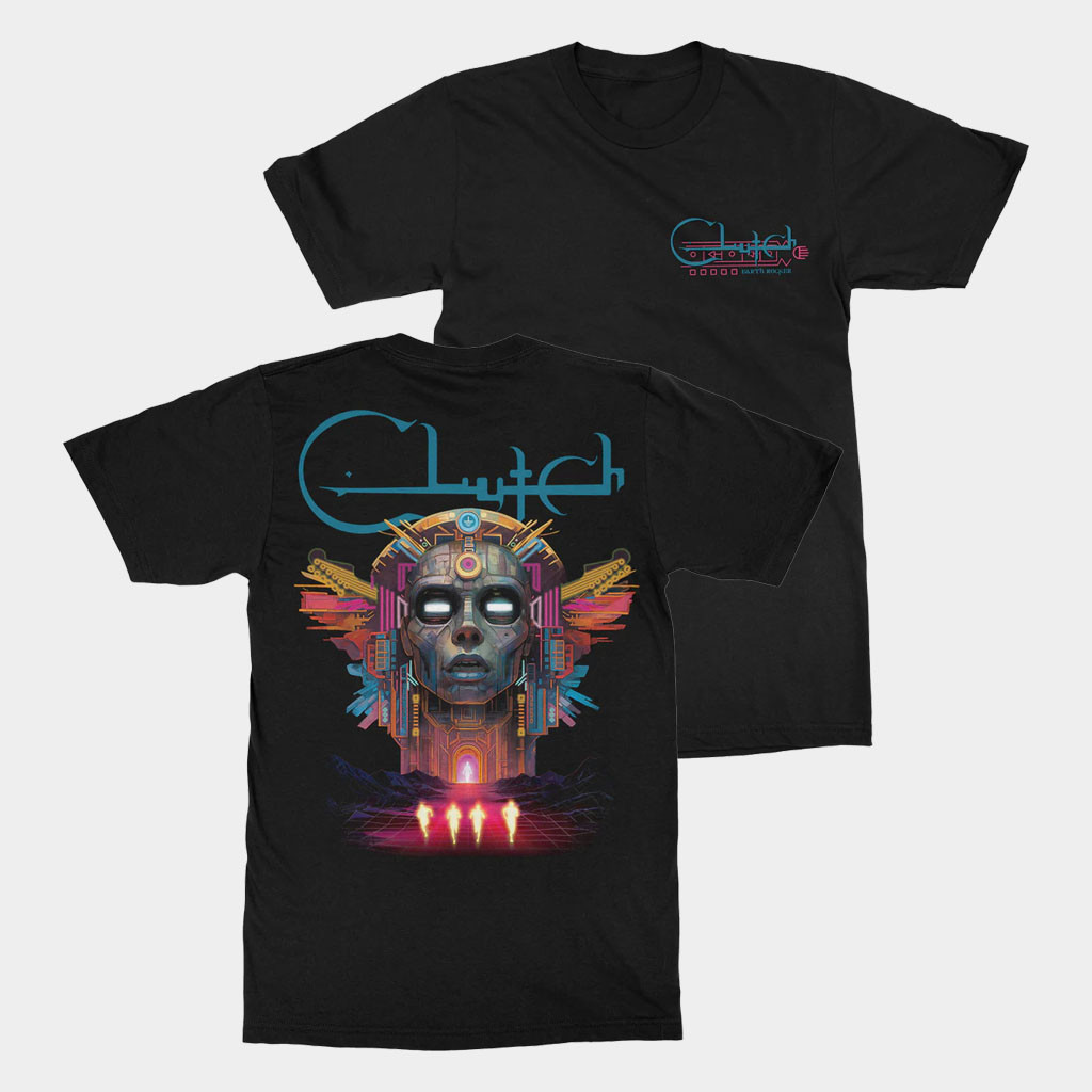 Clutch Merch 2026 Earth Rocker T-Shirt Clutch Band Shirt Gifts For Rock Music Lovers