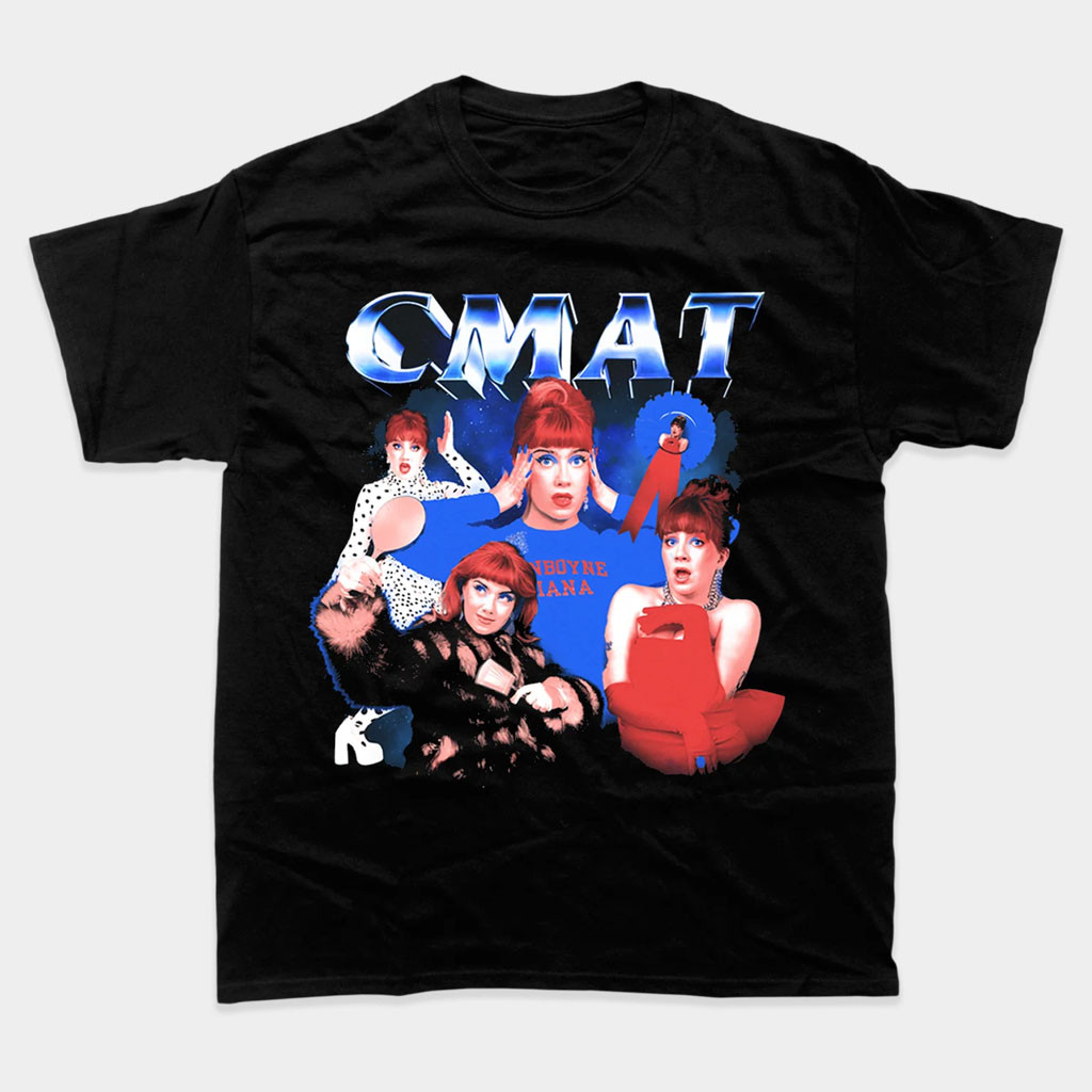CMAT Merch 2026 CMAT Bootleg T-Shirt Black Gifts For Music Lovers