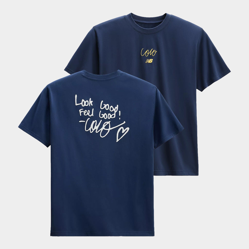 Coco Gauff Merch 2026 Coco Gauff Signed Melbourne T-Shirt Look Good Feel Good Tee Tennis Gear