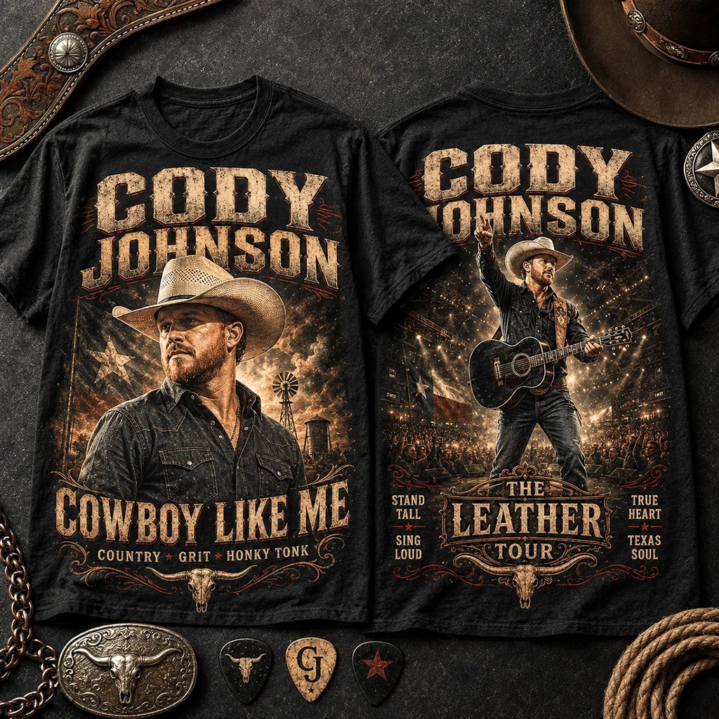 Cody Johnson Cowboy Like Me Country Music T-Shirt Cody Johnson Merch Gifts For Brother