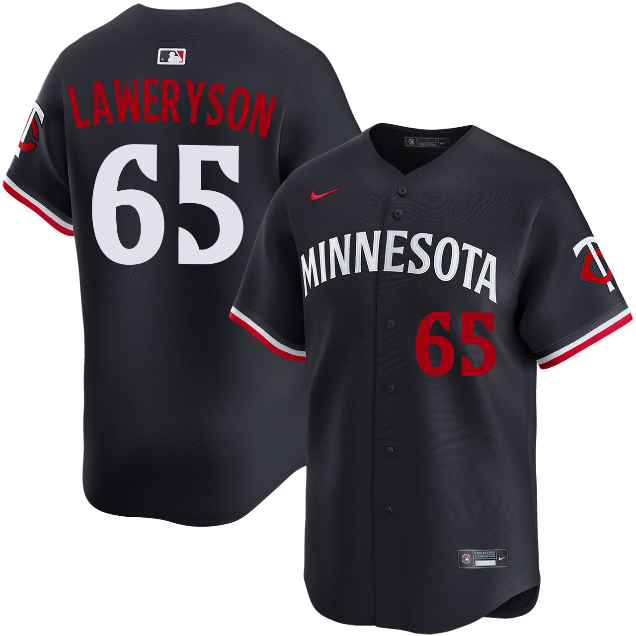 Cody Laweryson Minnesota Twins 2026 Alternate Limited Jersey - Navy