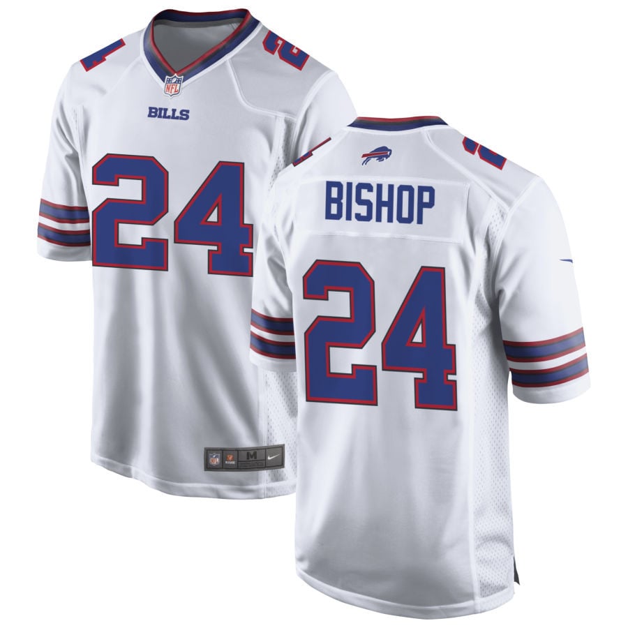 Cole Bishop Buffalo Bills 2025 Game Jersey - White
