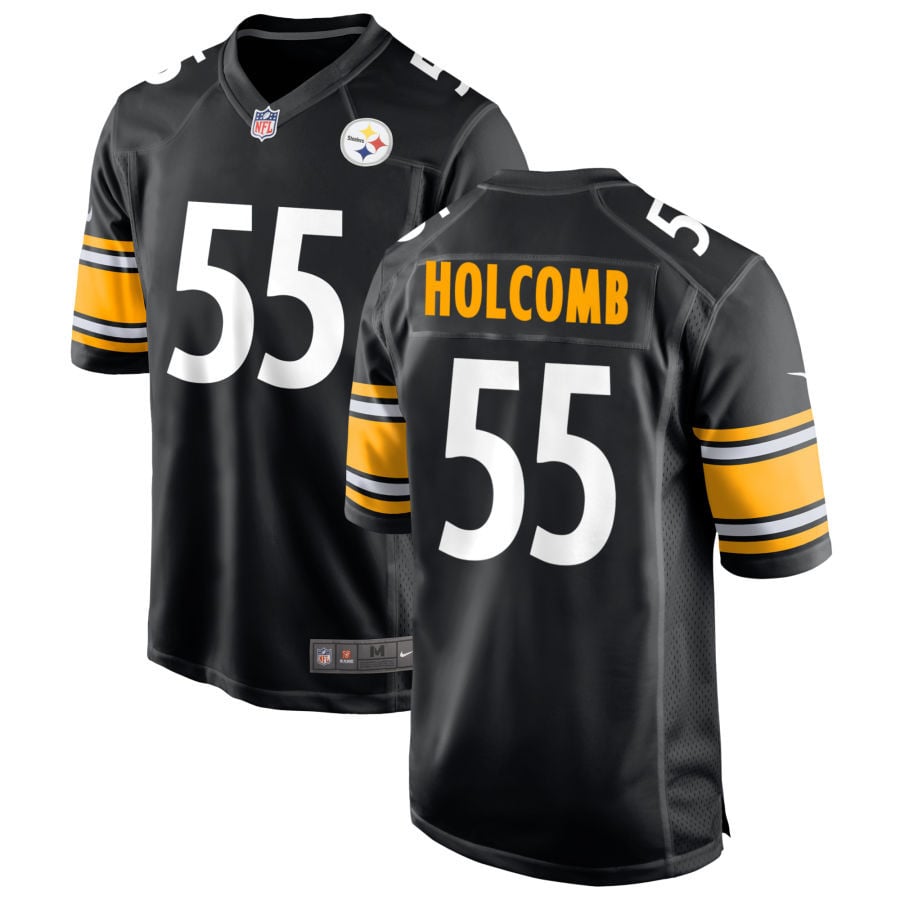 Cole Holcomb Pittsburgh Steelers 2025 Game Jersey - Black