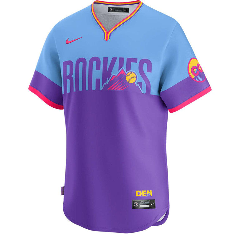 Colorado Rockies City Connect Limited Jersey - Purple