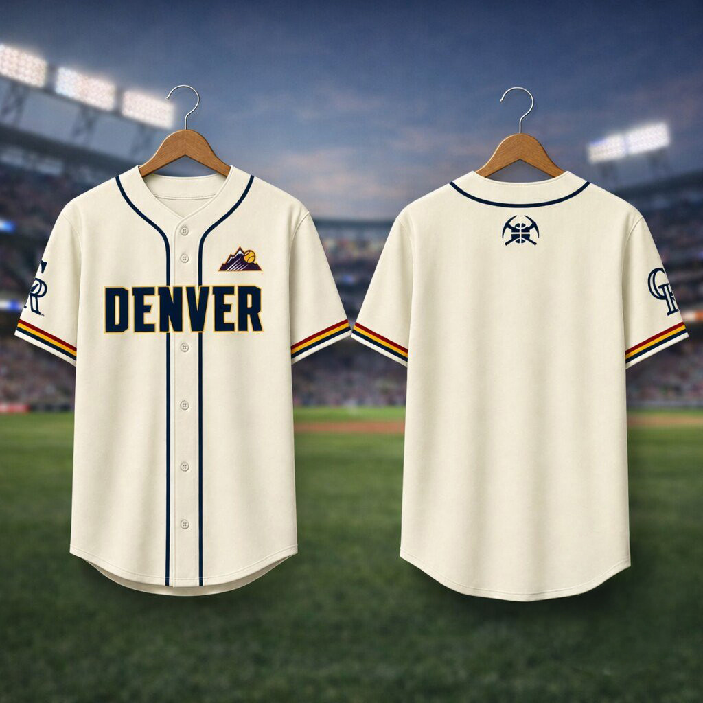 Colorado Rockies Denver Nuggets 2026 Jersey Giveaway Colorado Rockies Merch Baseball Fan Gifts