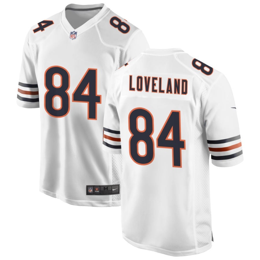 Colston Loveland Chicago Bears 2025 Game Jersey - White
