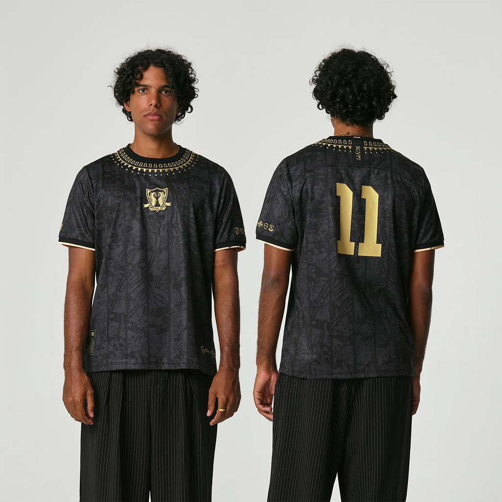 Comma Football Merch 2026 Egyptian King 2025 English Champions Jersey #11 Mohamed Salah Jersey