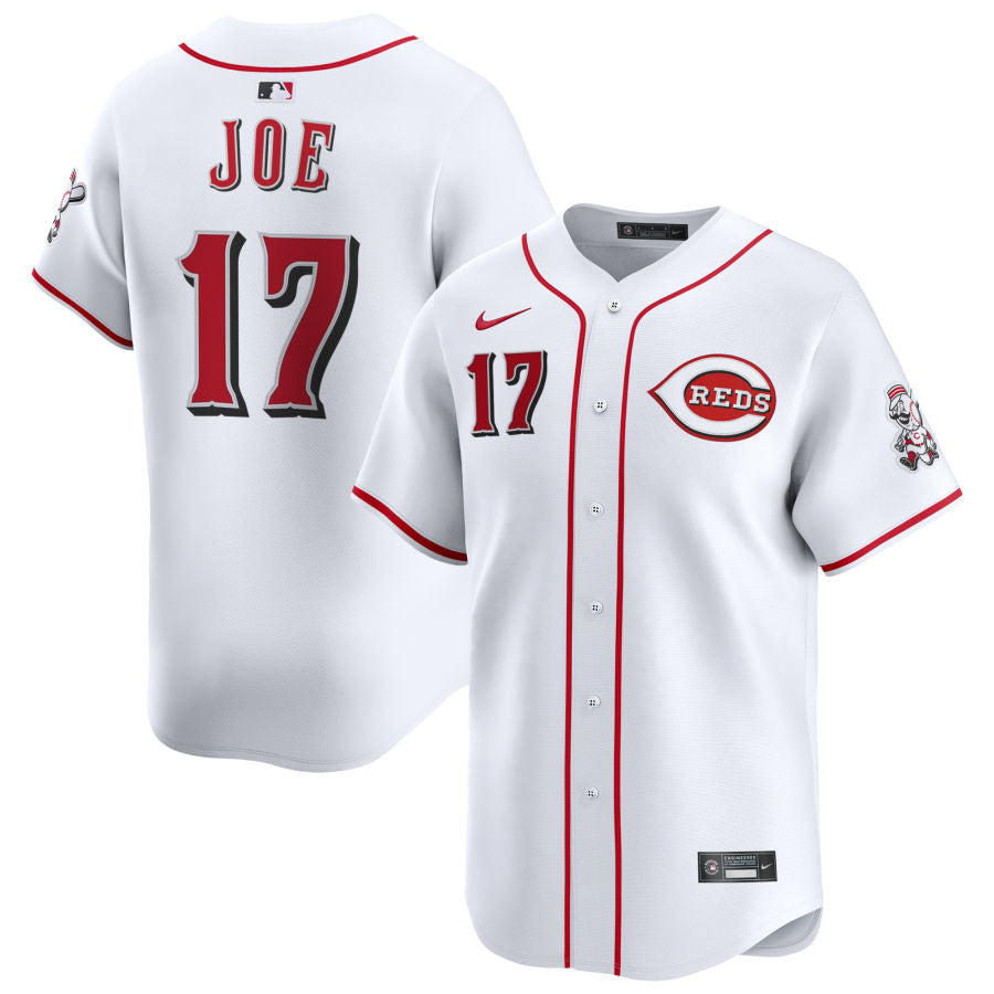 Connor Joe Cincinnati Reds 2025 Home Limited Jersey - White