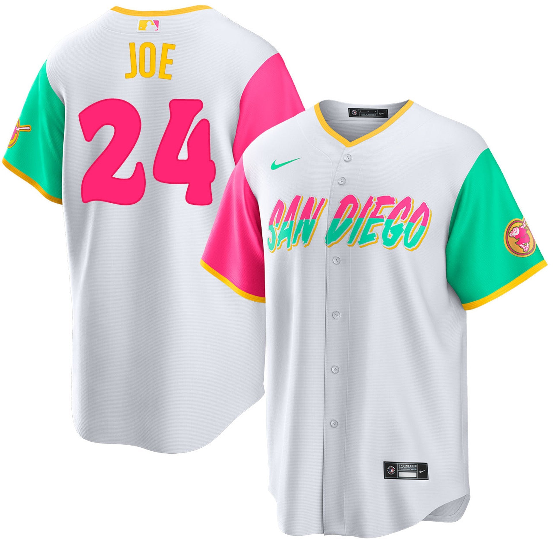 Connor Joe San Diego Padres 2025 City Connect Limited Jersey - White