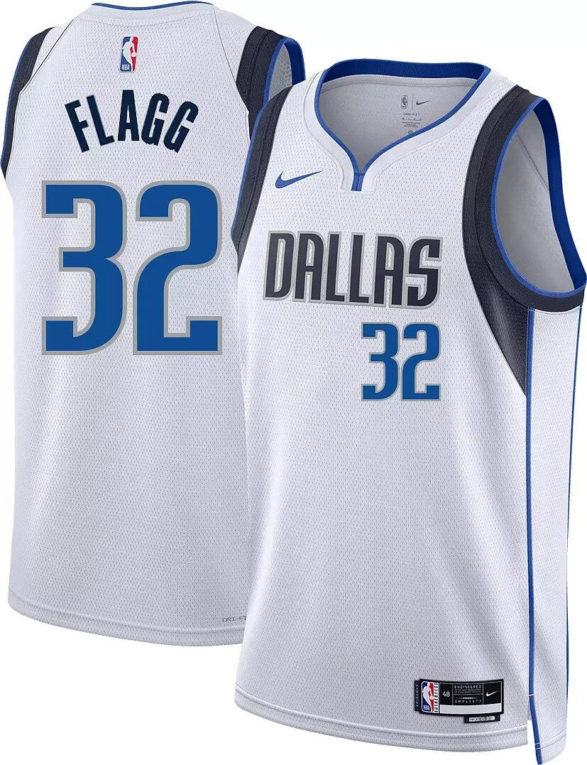 Cooper Flagg Dallas Mavericks 2025 Swingman Jersey Association Edition - White