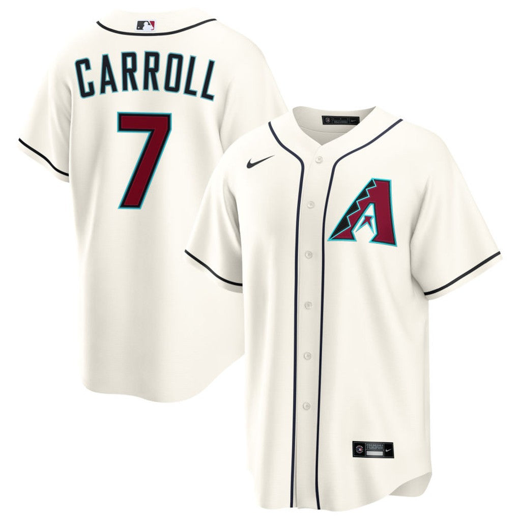 Corbin Carroll Arizona Diamondbacks 2026 Home Jersey - Cream