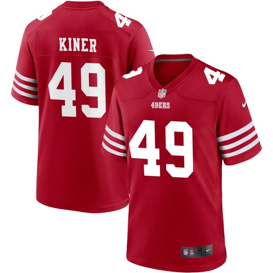 Corey Kiner San Francisco 49ers 2025 Jersey - Scarlet