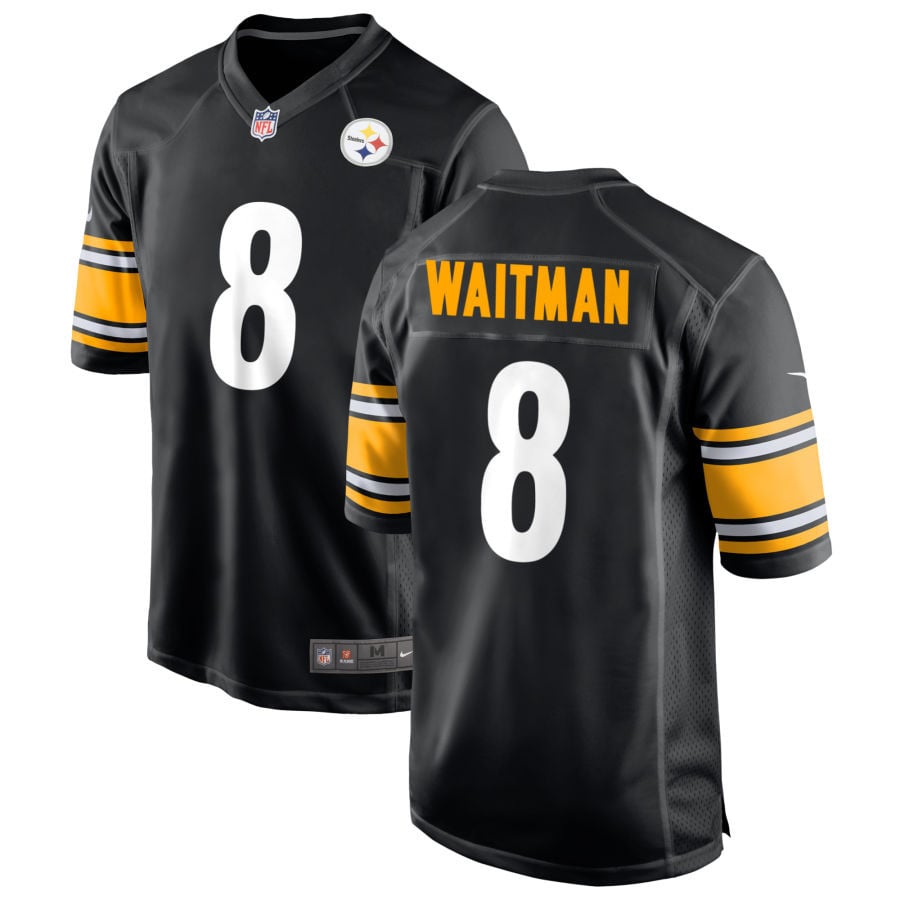 Corliss Waitman Pittsburgh Steelers 2025 Game Jersey - Black
