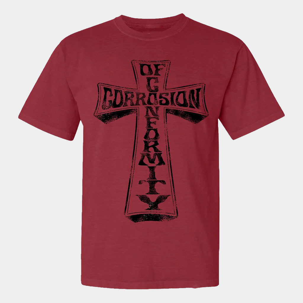 Corrosion Of Conformity Merch 2026 COC Crimson T-Shirt Gift Ideas For Music Lovers