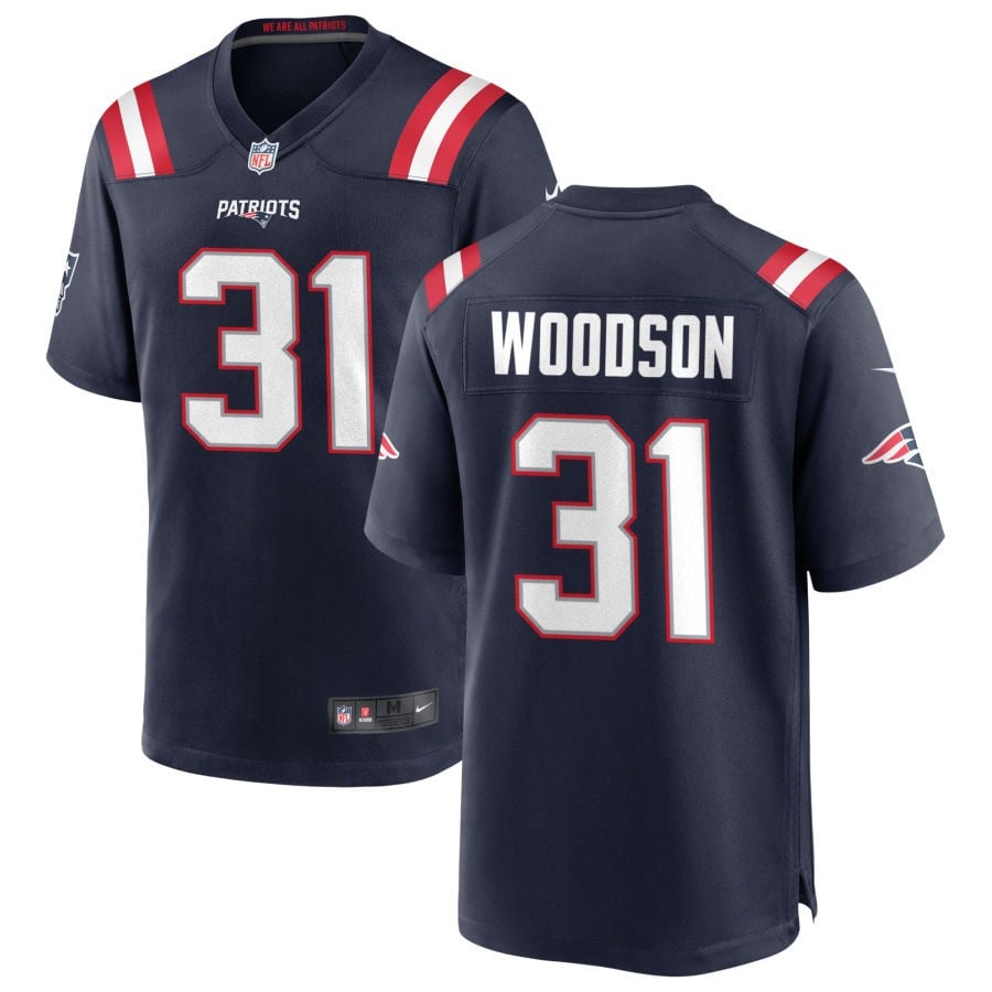Craig Woodson New England Patriots 2025 Game Jersey - Navy