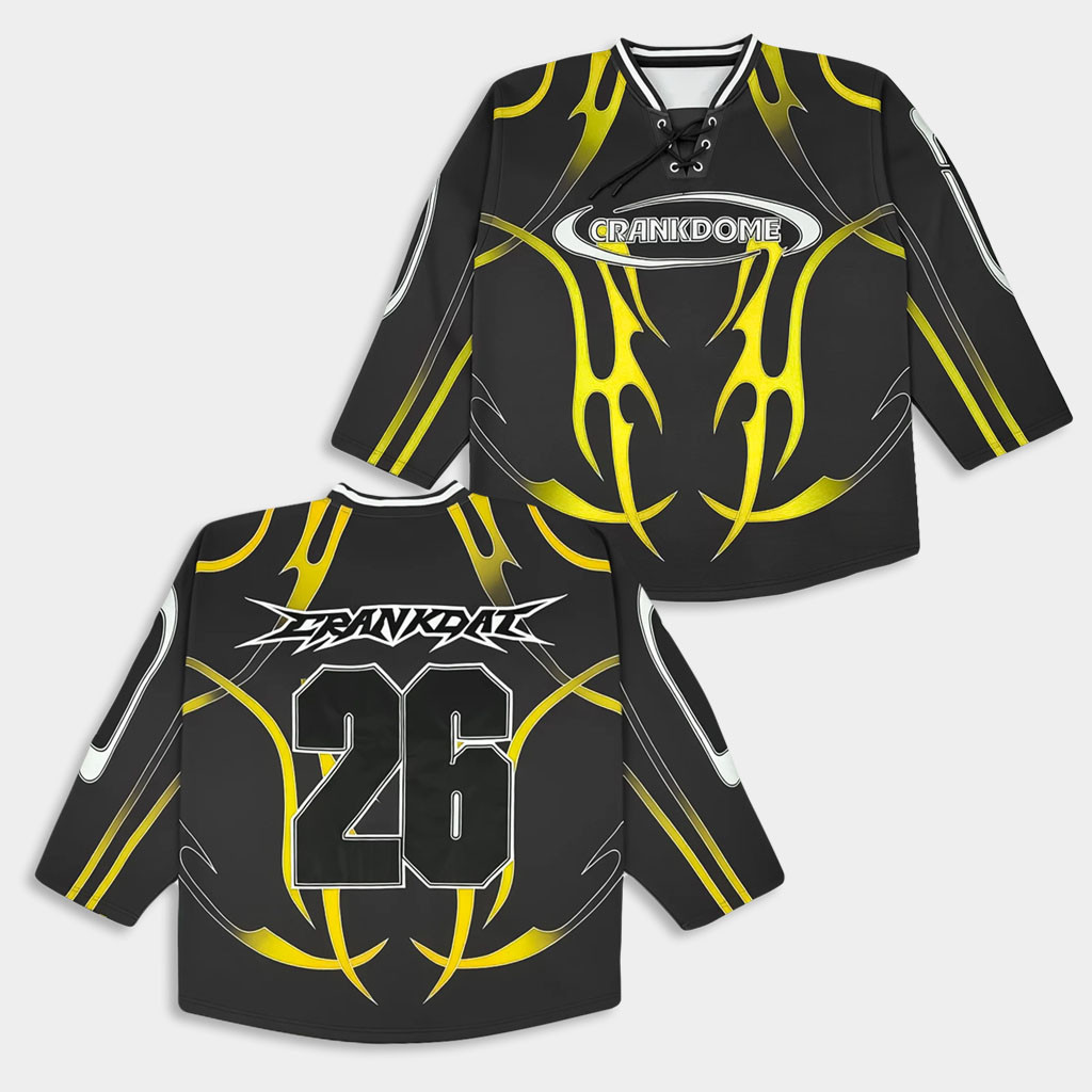 Crankdat Merch 2026 CRANKDOME Hockey Jersey Gift Ideas For Friends DJ Lovers