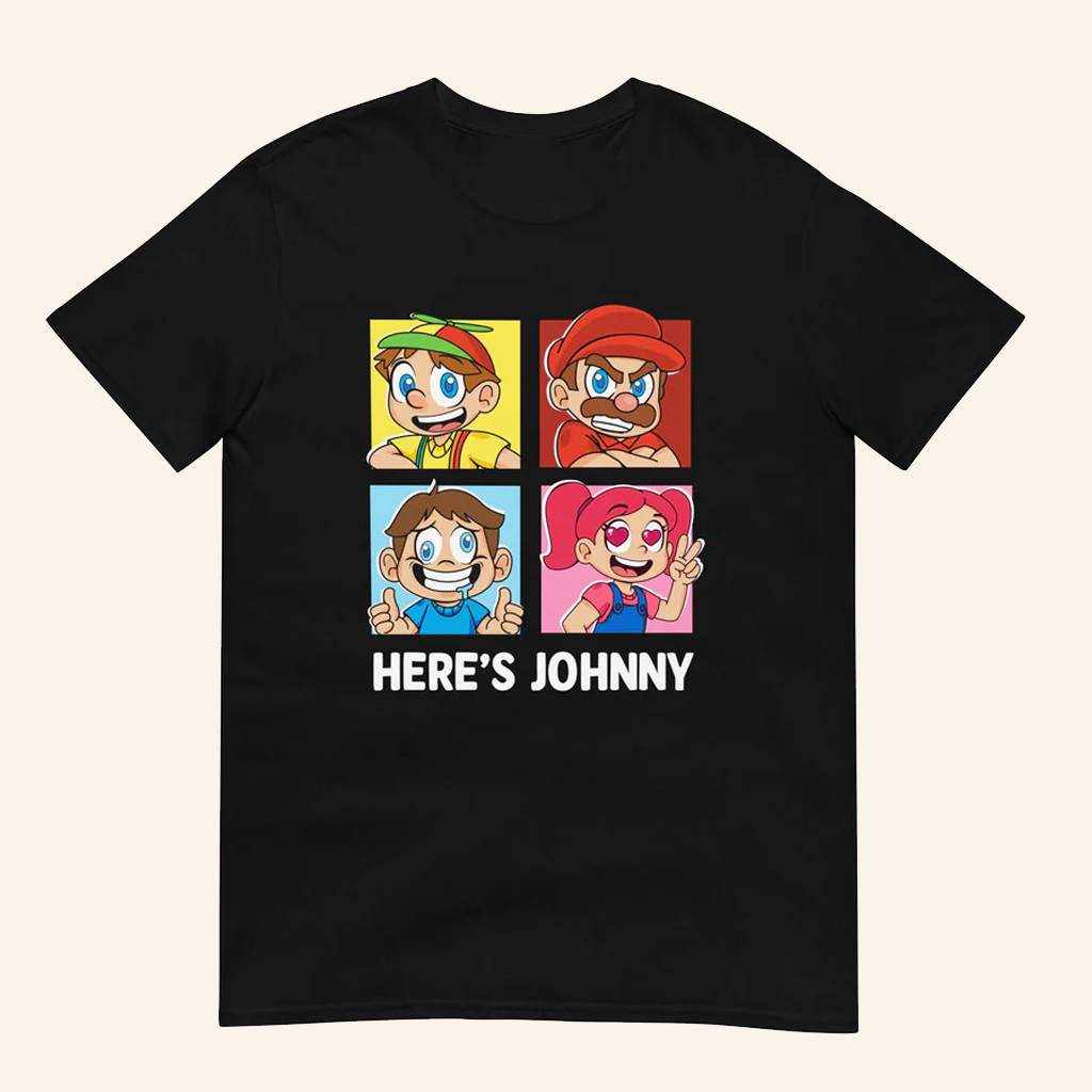 Creator Ink Merch Here’s Johnny Johnny And Friends Shirt Best Gifts For Son