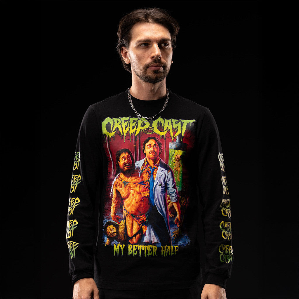 Creep Cast Merch CreepCast My Better Half Long Sleeve Shirt Gifts For Husband