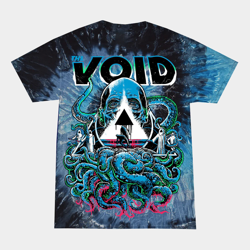 Creeporama Merch 2026 The Void Defy Death Tie Dye T-Shirt Gifts For A Horror Movie Fan