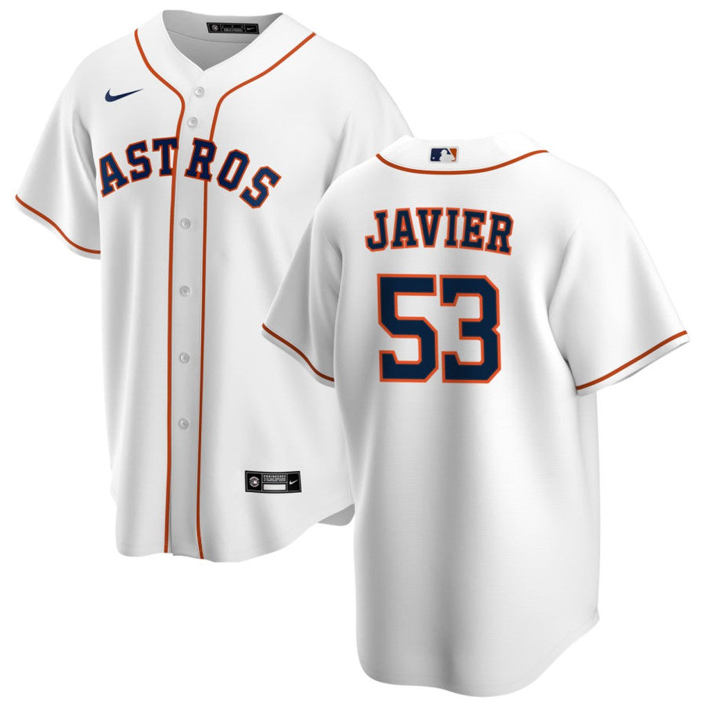 Cristian Javier Houston Astros 2026 Home Jersey - White