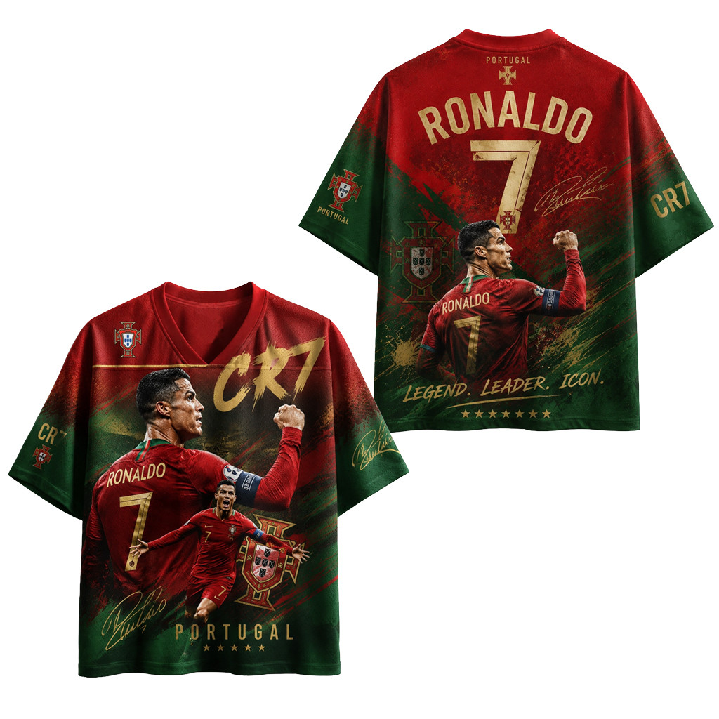 Cristiano Ronaldo Portugal 2026 World Cup Jersey The Siu Last Dance #7 Ronaldo Merch Fan Gifts