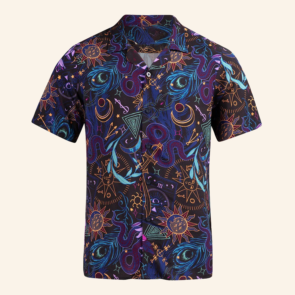 Critical Role Merch Beauty Of Exandria Creation Mollymauk Tealeaf Hawaiian Shirt Dad Gifts