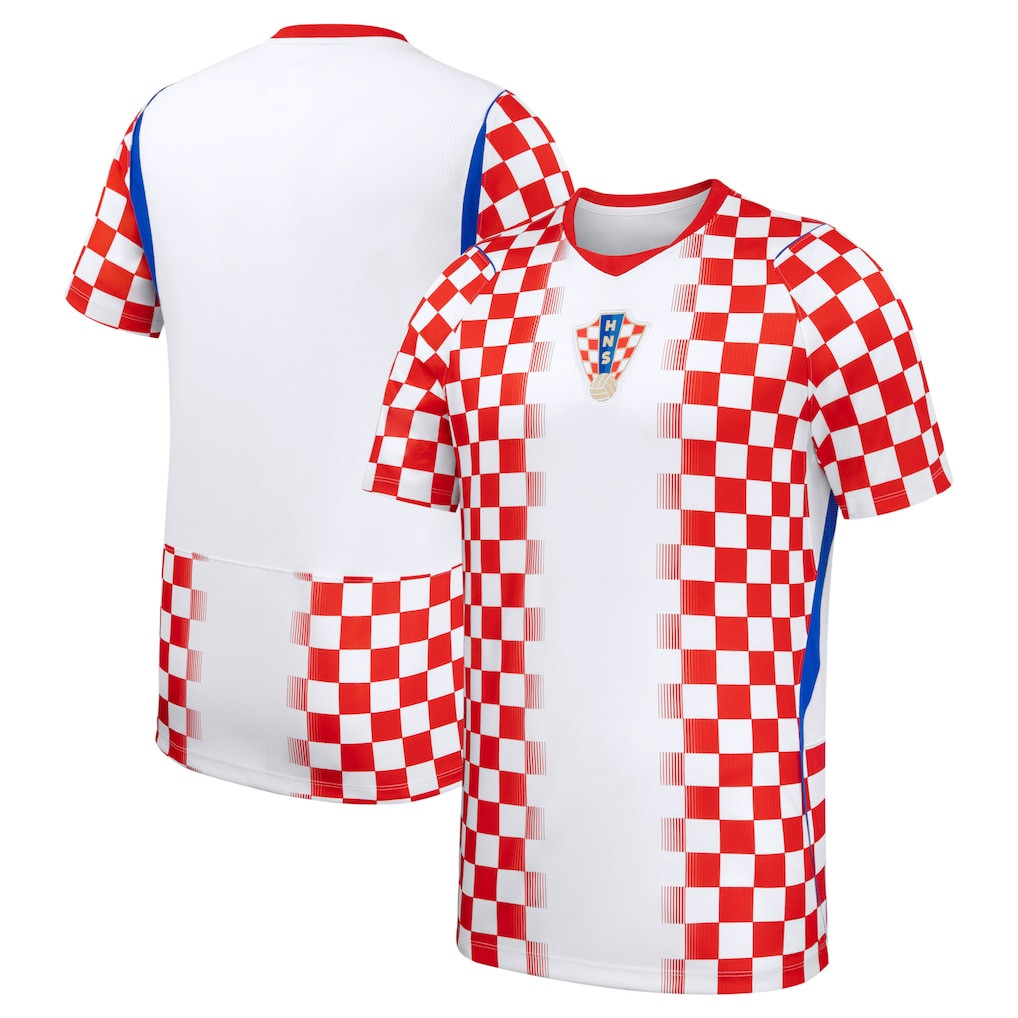 Croatia World Cup 2026 Merch Croatia National Team 2026 Home Stadium Replica Jersey White