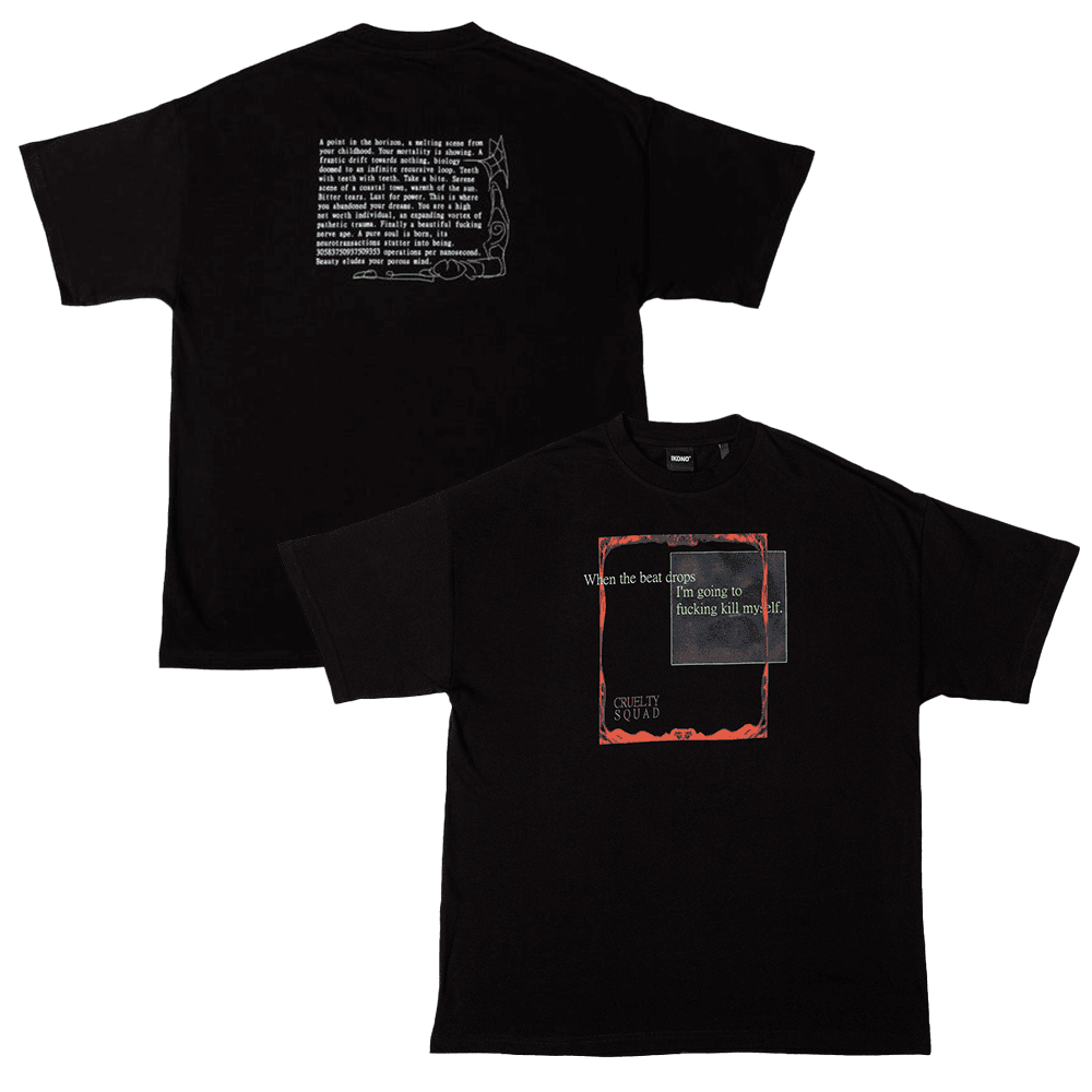 Cruelty Squad Merch T-Shirt When The Beat Drops Tee Cruelty Squad Shirt Gifts For Fan