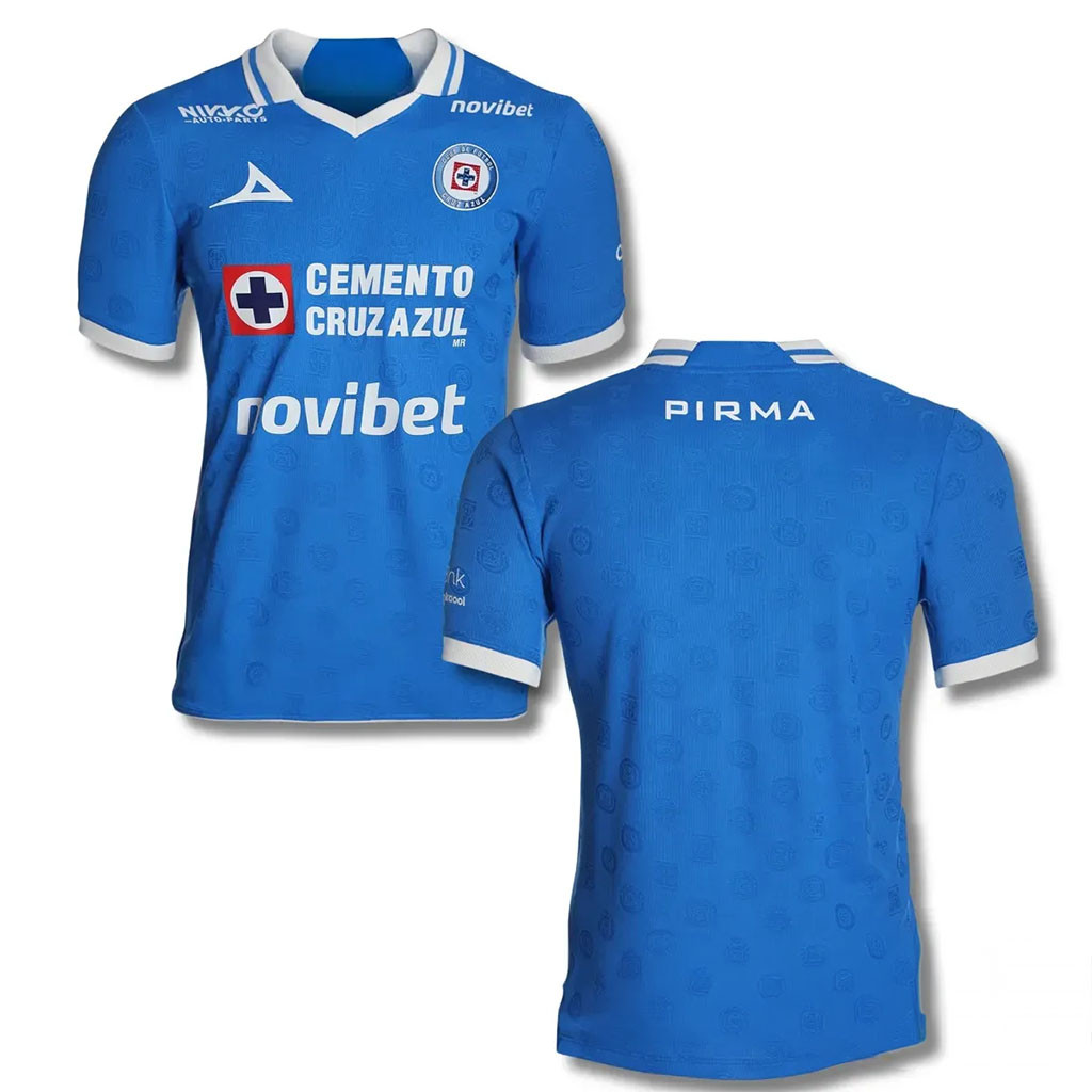 Cruz Azul Pirma 2026 27 Home Jersey Cruz Azul Merch Unique Football Gifts For Him