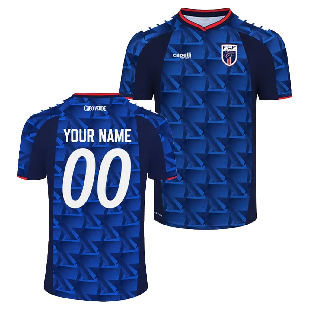 Custom Cabo Verde World Cup 2026 Merch Cabo Verde National Team Jersey Gift For Football Fans