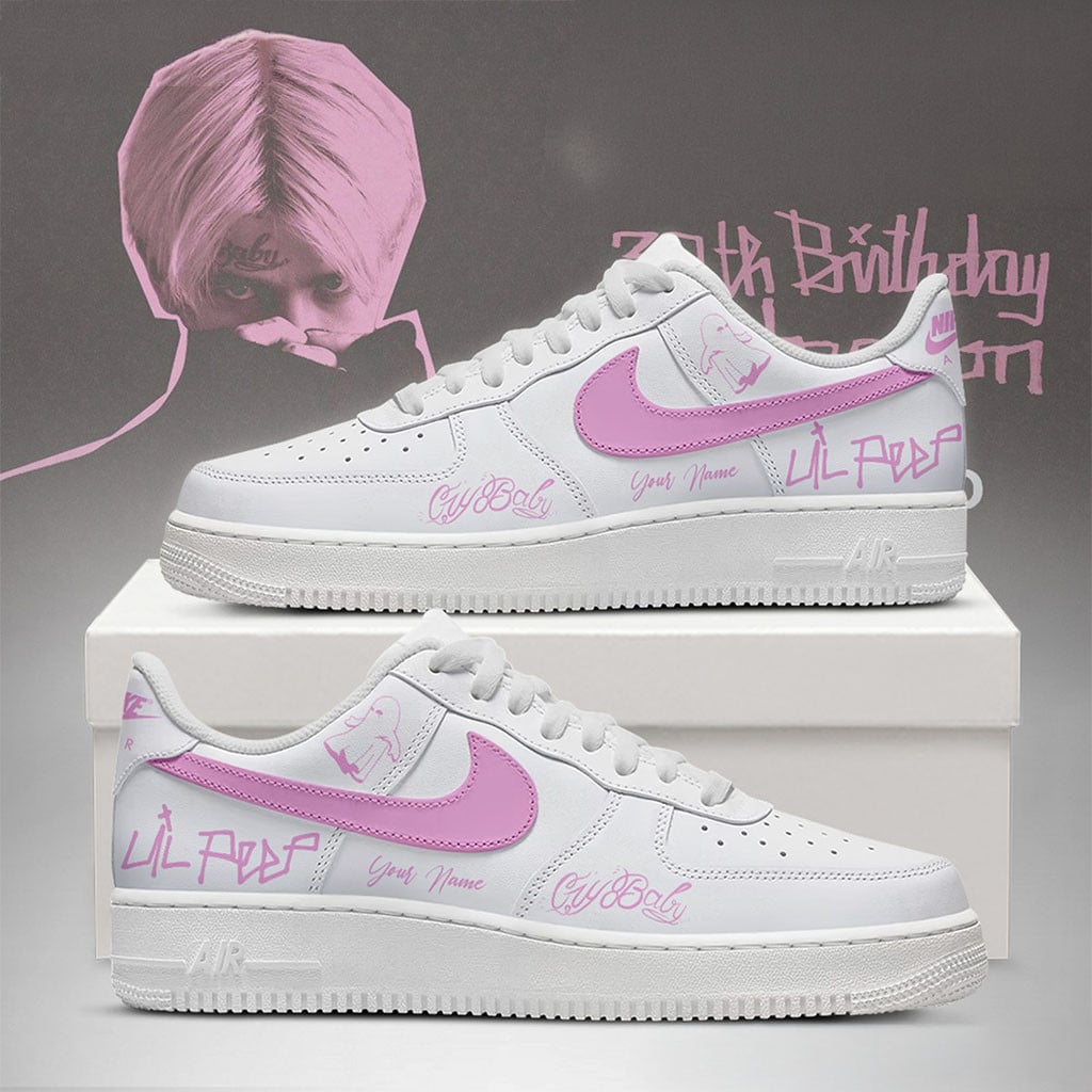 Custom Lil Peep 30th Birthday Celebration 2026 Sneakers CryBaby Shoes Lil Peep Merch Fan Gifts