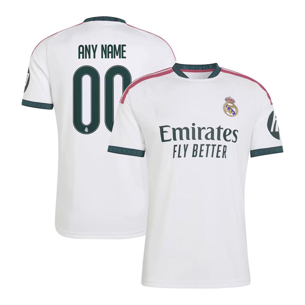 Custom Real Madrid Merch White Real Madrid 2026 27 Jersey Gifts For Football Fan